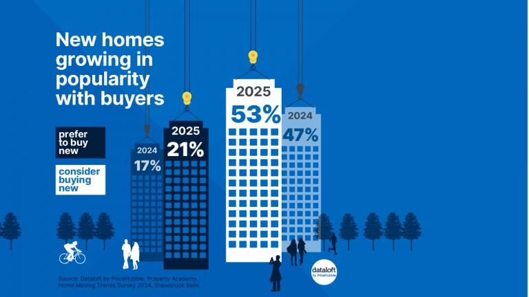 New homes growing in popularity