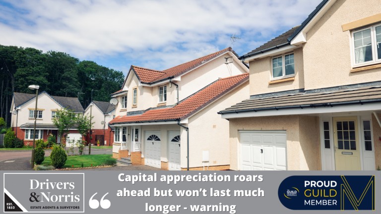 Capital appreciation roars ahead but won’t last much longer - warning